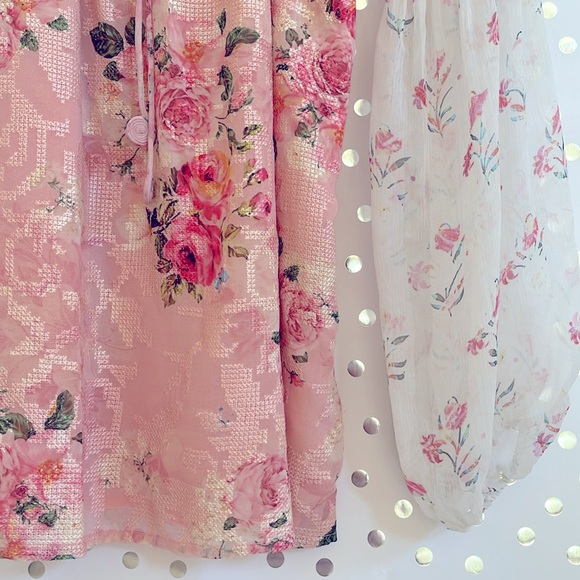 Hemant & Nandita Georgette Blouse ~ - Picture 8 of 10